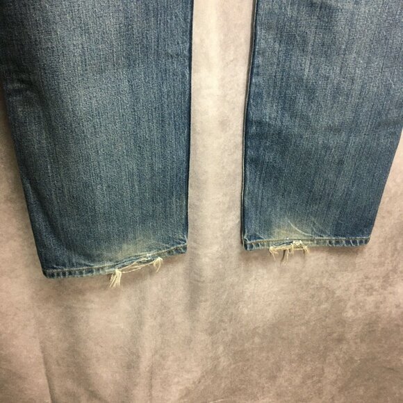 Lot of 2 Levis Mens 501 Jeans Blue size 38x32 Original Fit Denim Wear and Fading - Picture 12 of 12